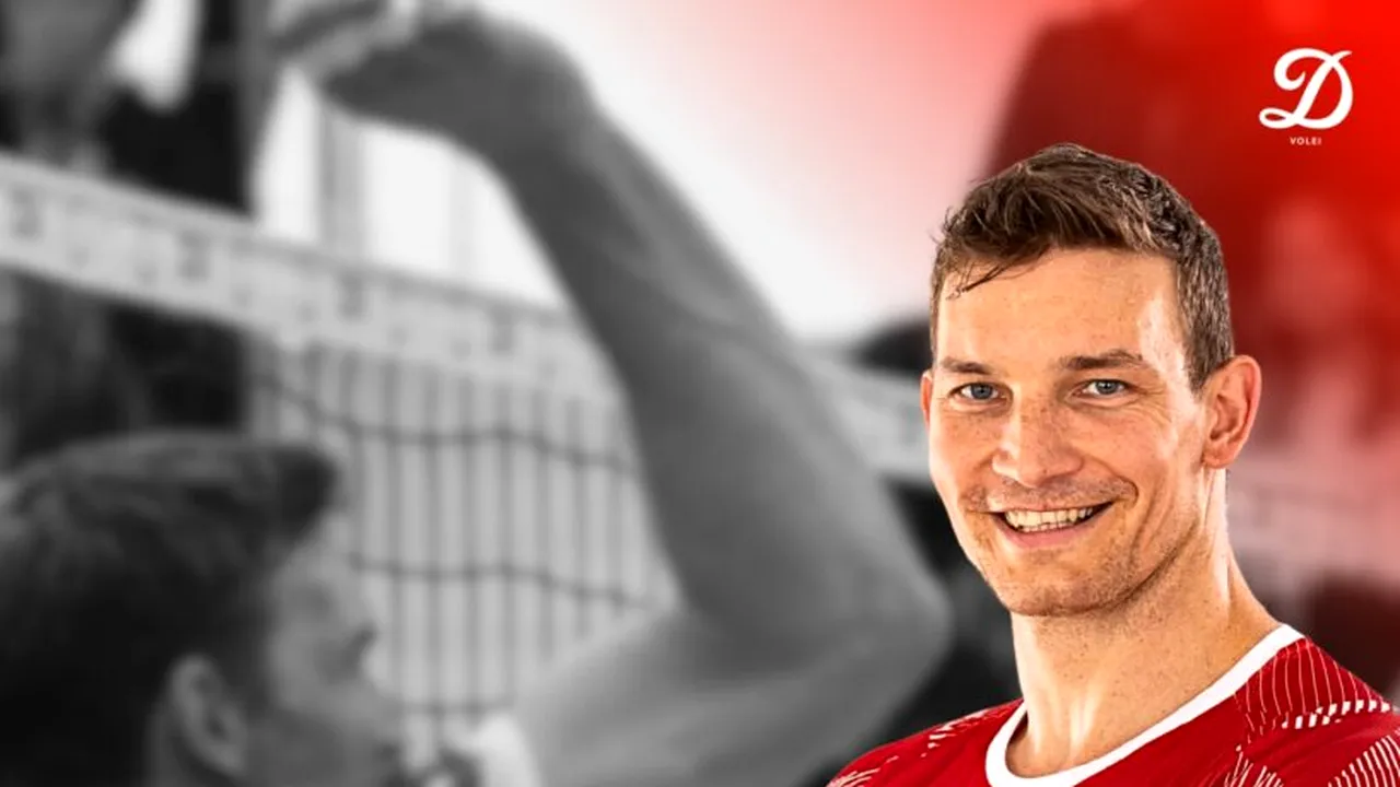 Internaționalul german Christian Fromm revine la Dinamo, campioana României la volei, după accidentarea lui Grozdanov