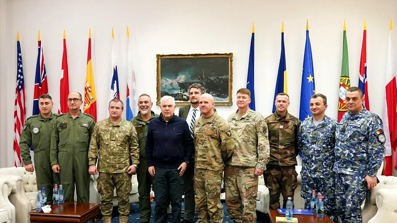 Angel Tîlvăr a vizitat Baza Mihail Kogălniceanu: Este mai mult decât o bază militară, a devenit un simbol 