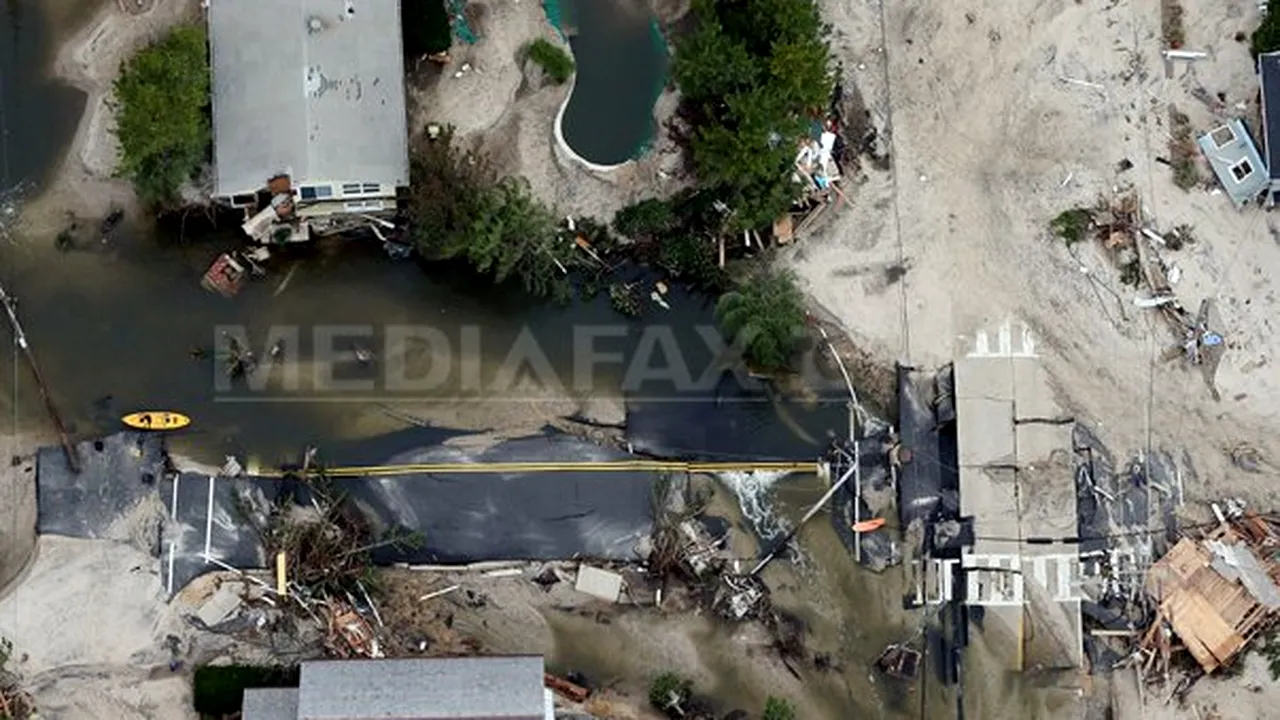 Poluare cu produse petroliere în New Jersey, după ce un depozit a fost avariat de ciclonul Sandy