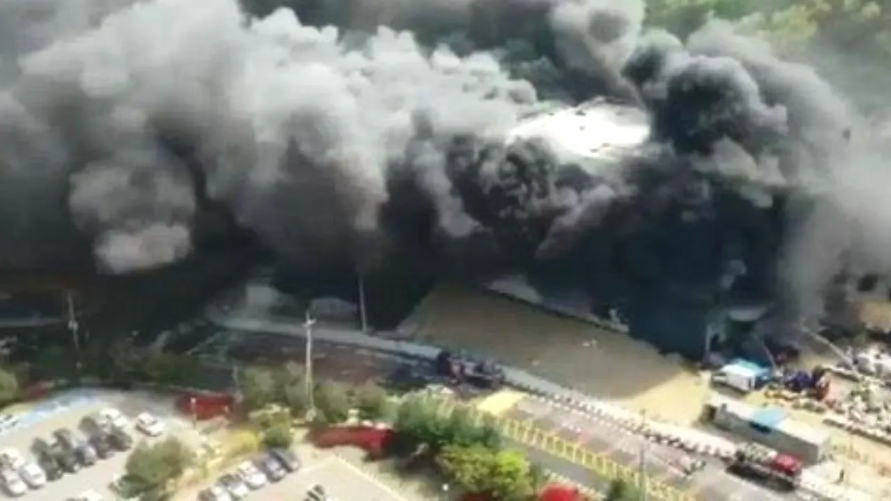 Şantier cuprins de flăcări în Coreea de Sud. Zeci de oameni şi-au pierdut viaţa în incendiu | FOTO