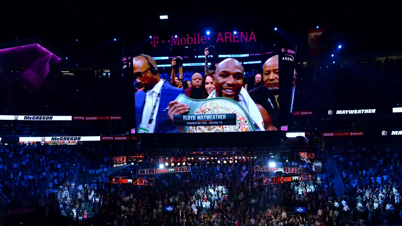Floyd Mayweather intră în clubul atleţilor miliardari în urma meciului disputat cu McGregor