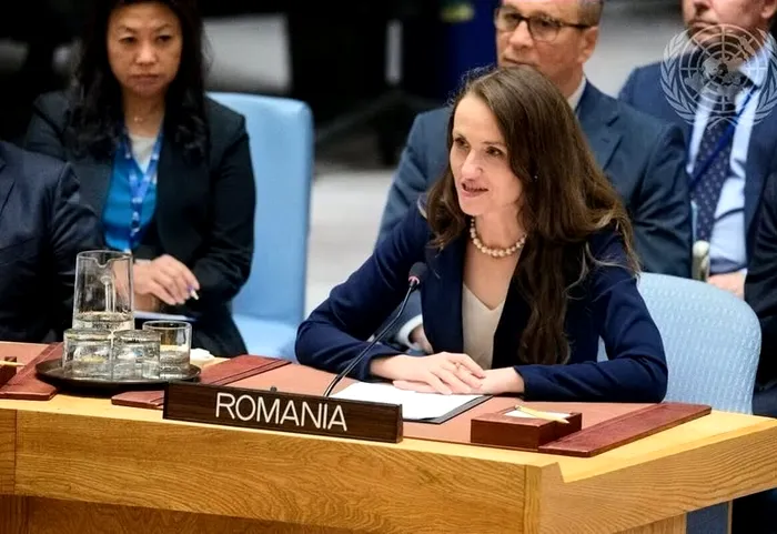 EXTERNE Oana Țoiu: „Pentru prima dată, Consiliul de Securitate al ONU se reunește la solicitarea expresă a României pe o temă care o implică direct”
