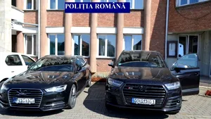 Două maşini de lux din Germania, de 100.000 de euro, găsite în Alba. Cine este bărbatul reţinut de poliţişti