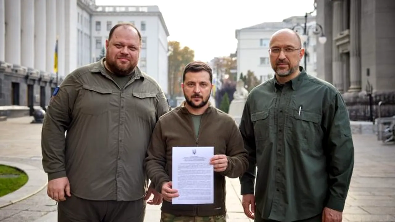 Ucraina a depus o cerere oficială de aderare rapidă la alianţa militară NATO. Zelenski: Facem pasul decisiv / Şeful NATO, Jens Stoltenberg va susţine declaraţii în acestă seară