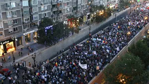 MEDIAFAX ZOOM: Protestele lunii septembrie - GALERIE FOTO