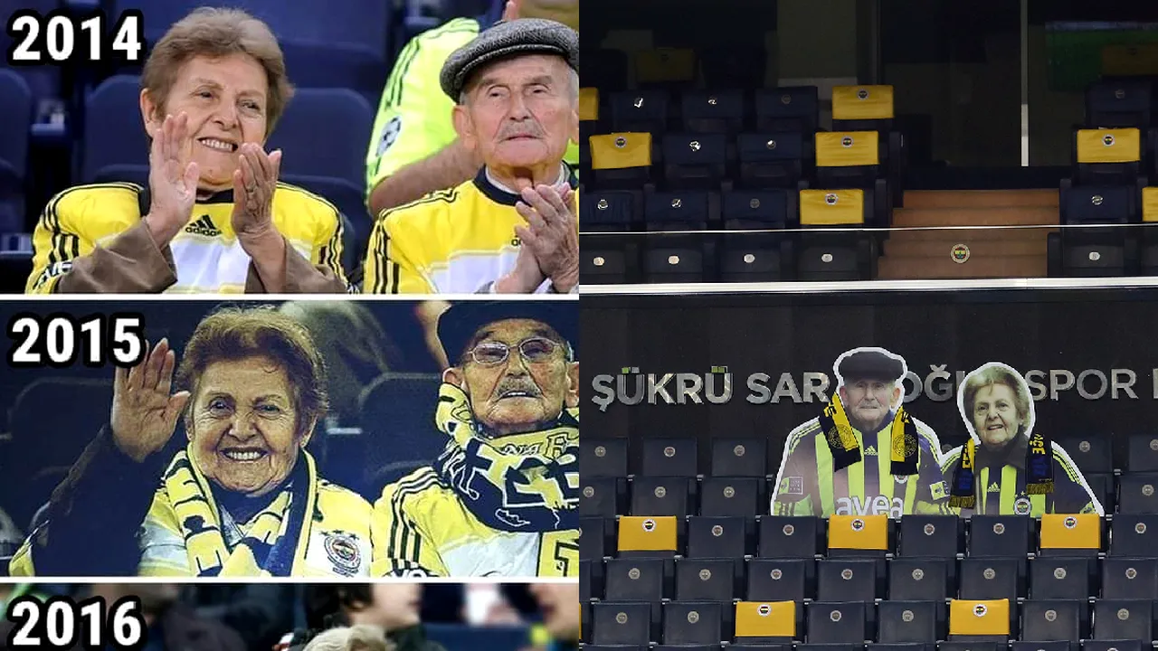 Fenerbahce, o iubire dincolo de viaţa. Clubul şi-a celebrat cei mai loiali fani, Mumtaz Namca şi Ihsan Teyze