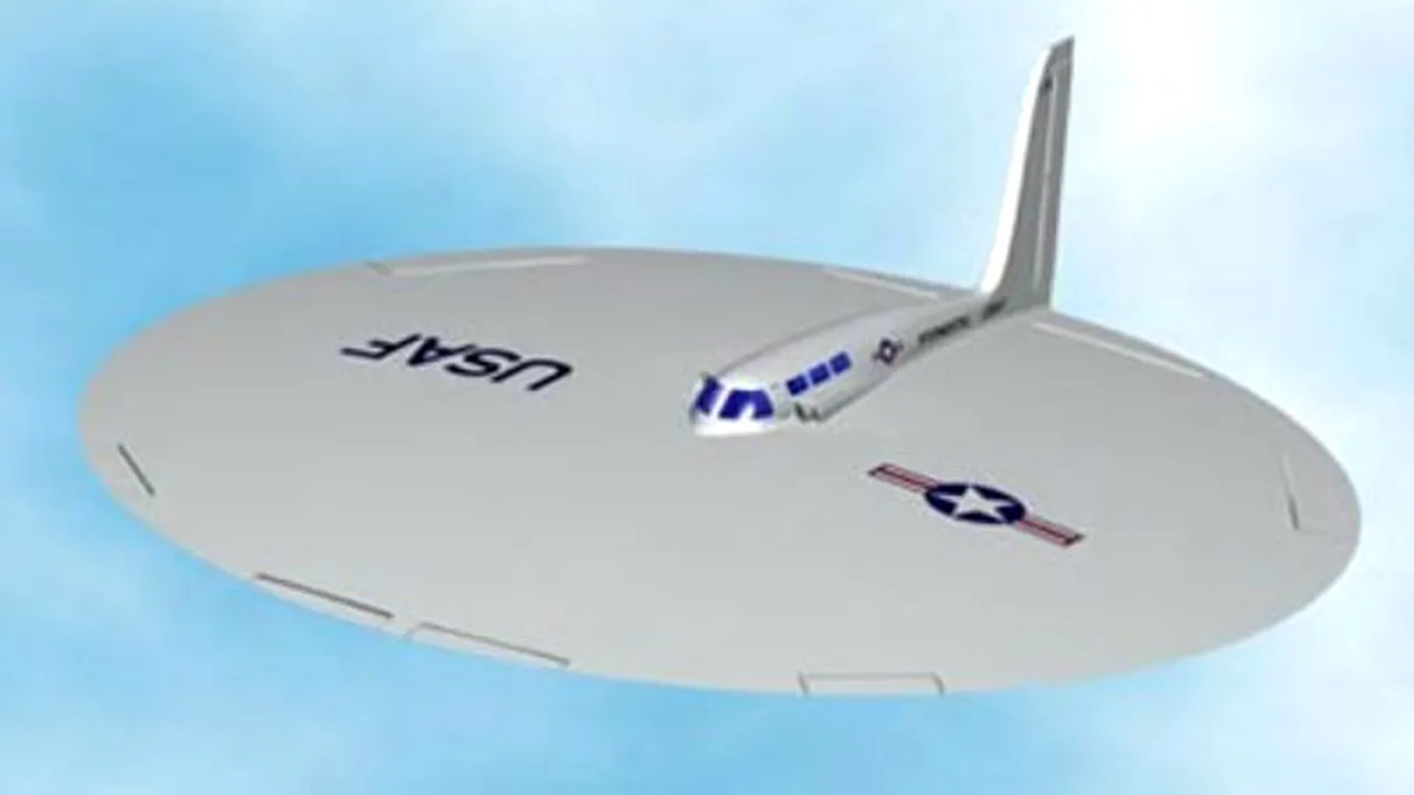 S.U.A. au încercat să sperie U.R.S.S. cu un bombardier în formă de OZN