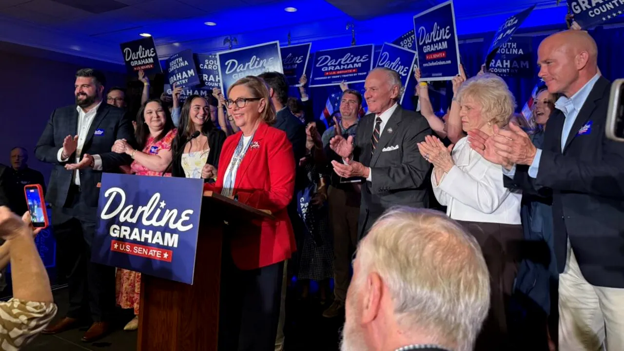Darline Graham câștigă alegerile din Carolina de Sud în locul fratelui său decedat, Lindsey Graham