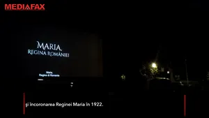 Actriţa Roxana Lupu a încântat Roma în rolul Reginei Maria 