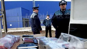 Percheziţii în Brăila, Galaţi şi Ialomiţa, la traficanţi care aduceau ţigări din Republica Moldova 
