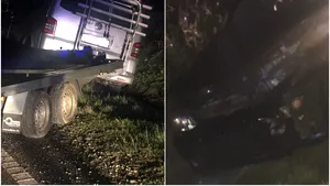 Un şofer a murit într-un accident produs pe centura Caracalului. FOTO