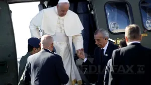 Papa Francisc a sosit în Cisiordania. Suveranul Potif cere încheierea conflictului israelo-palestinian