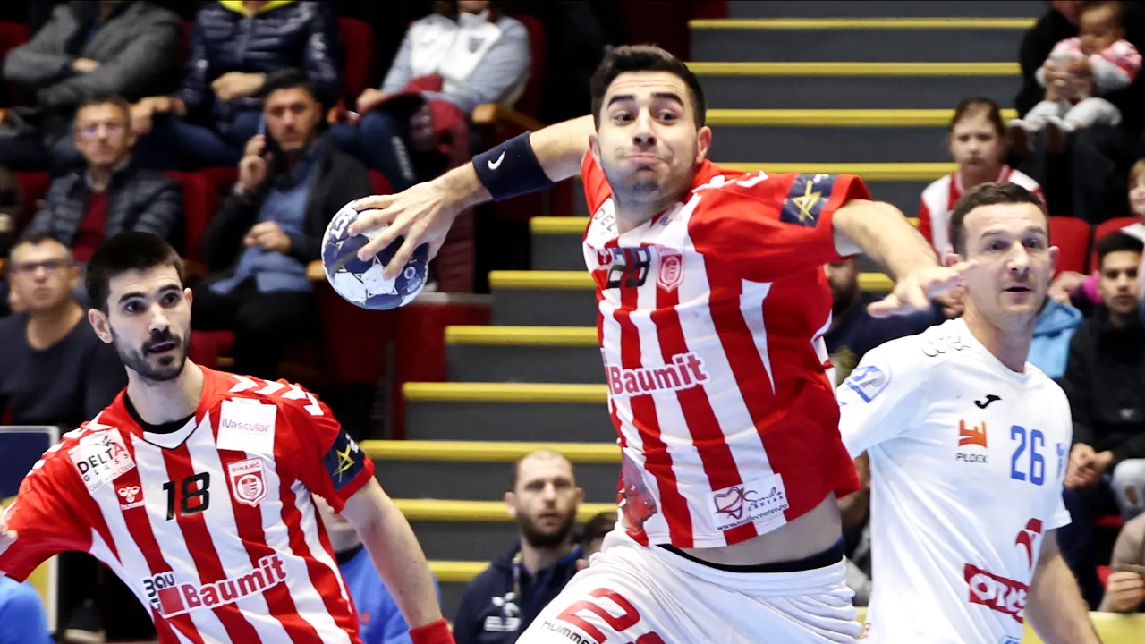 Dinamo Bucureşti, victorie importantă cu Wisla Plock, în Liga Campionilor EHF
