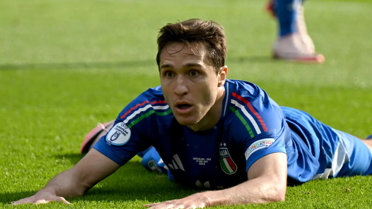 Federico Chiesa nu va juca la naționala Italiei în barajul pentru Campionatul Mondial 2026, nefiind apt fizic