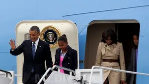 Barack Obama a sosit în Irlanda de Nord. Preşedintele SUA va discuta cu Vladimir Putin despre Siria