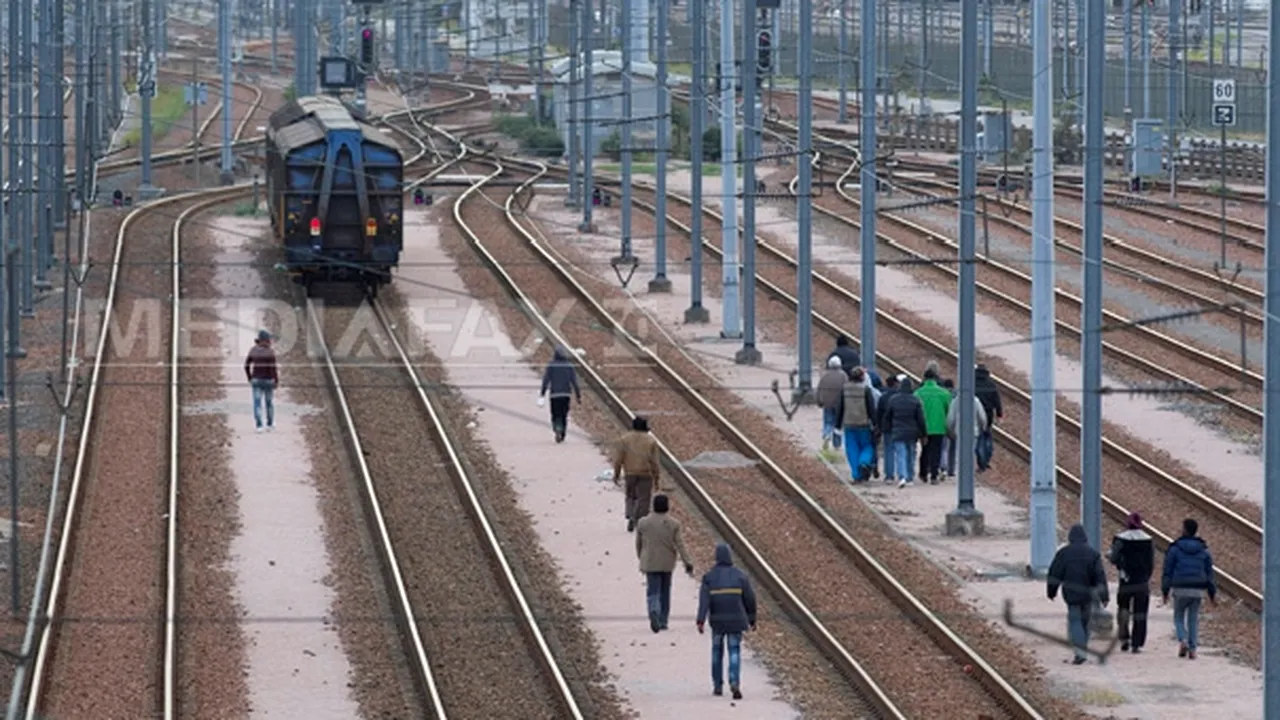 Circa 100 de extracomunitari au pătruns câteva ore în Eurotunel, perturbând traficul feroviar