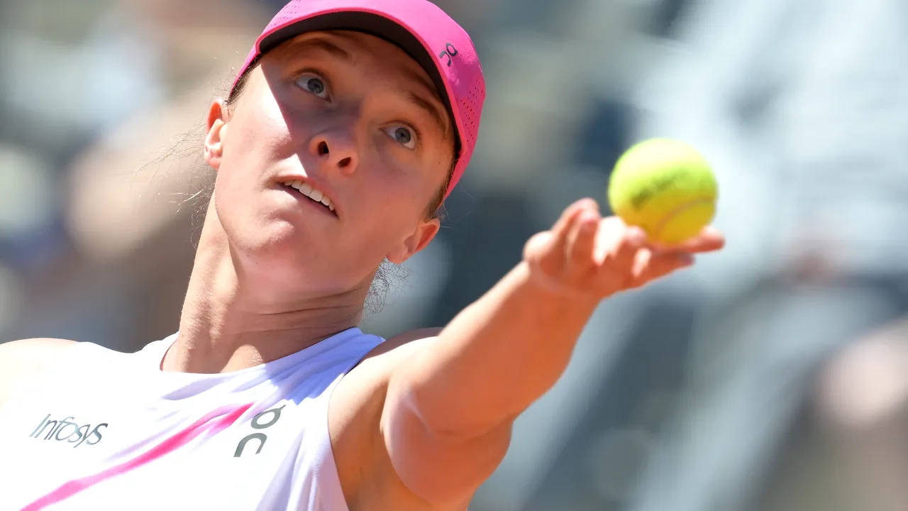 Swiatek o învinge categoric pe Jeanjean, în cursa de apărare a titlului de la Roland Garros