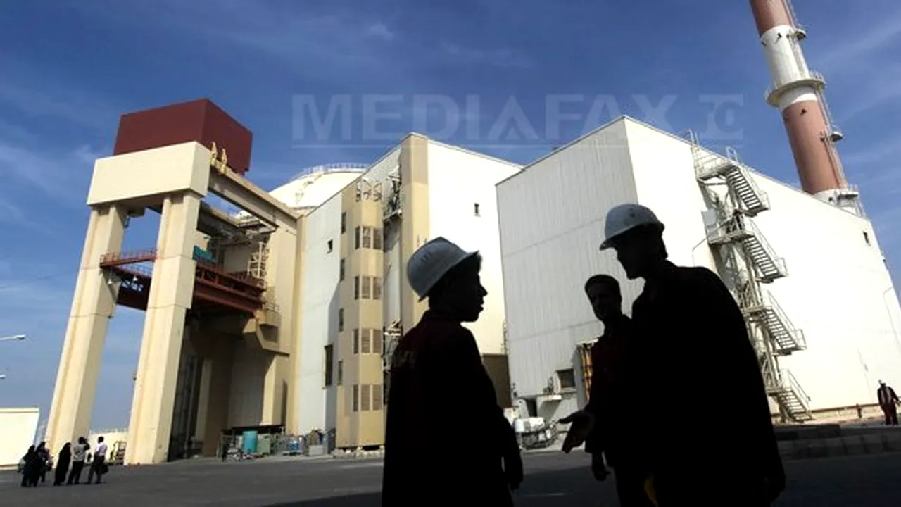 Rusia şi Iranul au semnat un acord pentru construirea a două reactoare nucleare ruse la Bushehr