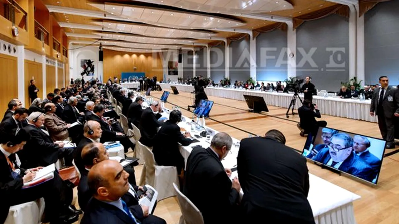 CONFERINŢA GENEVA II: Delegaţia regimului al-Assad ameninţă că se retrage. AVERTISMENTUL Ministerului francez de Externe