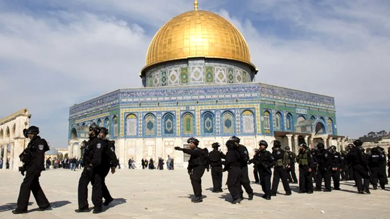 Israelul limitează accesul musulmanilor în zona Esplanadei Moscheilor din Ierusalim