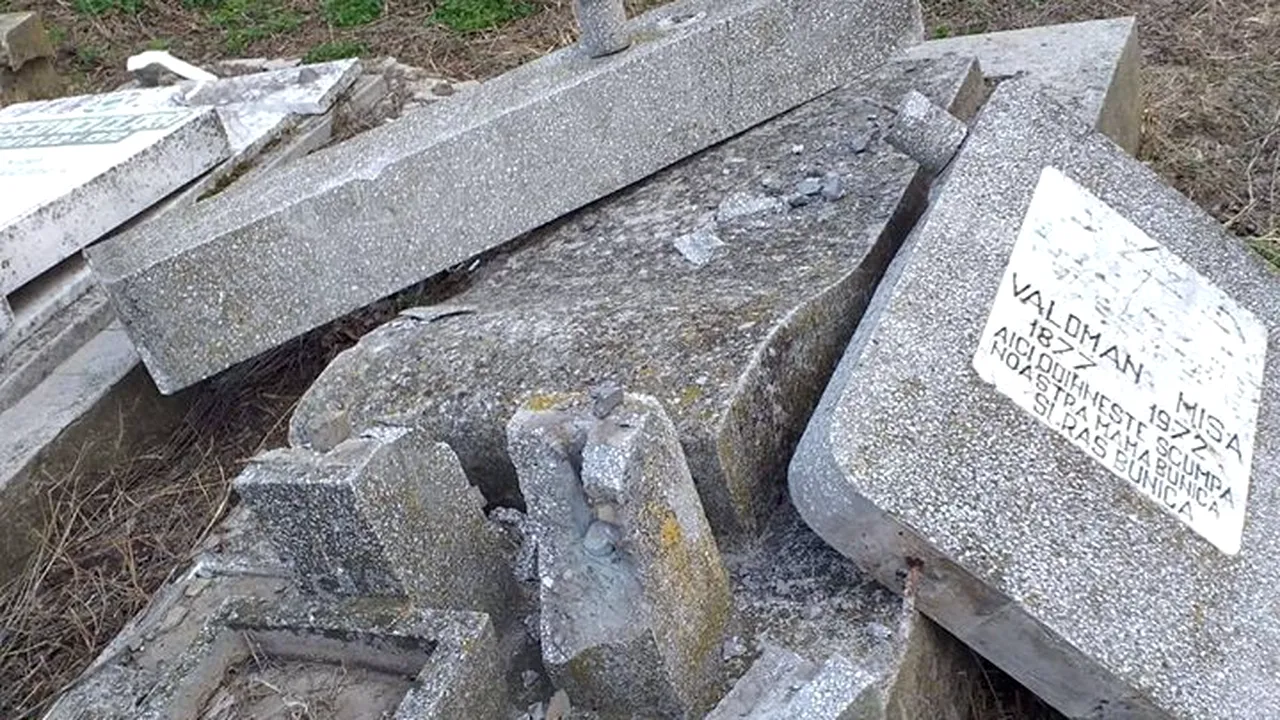MAI anunţă că a demarat anchetă încă din 27 martie pentru vandalizarea cimitirului evreiesc din Huşi