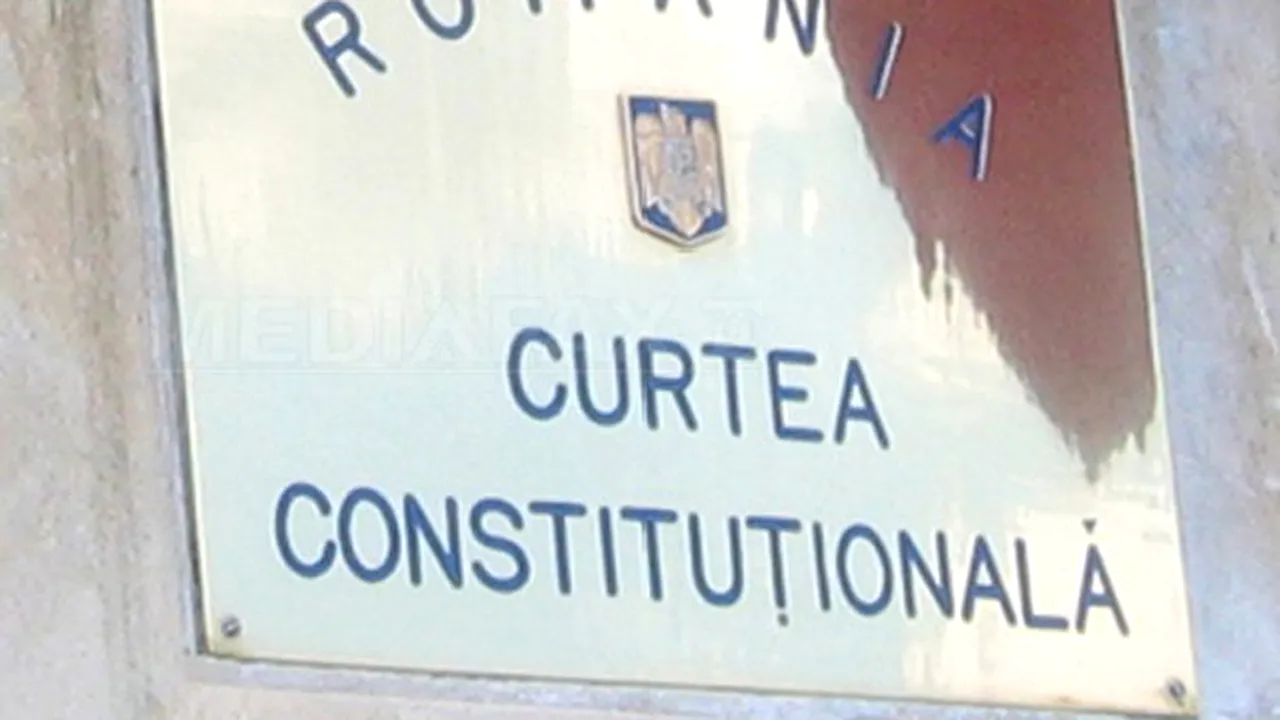 Curtea Constituţională a respins sesizarea privind Statutul poliţistului