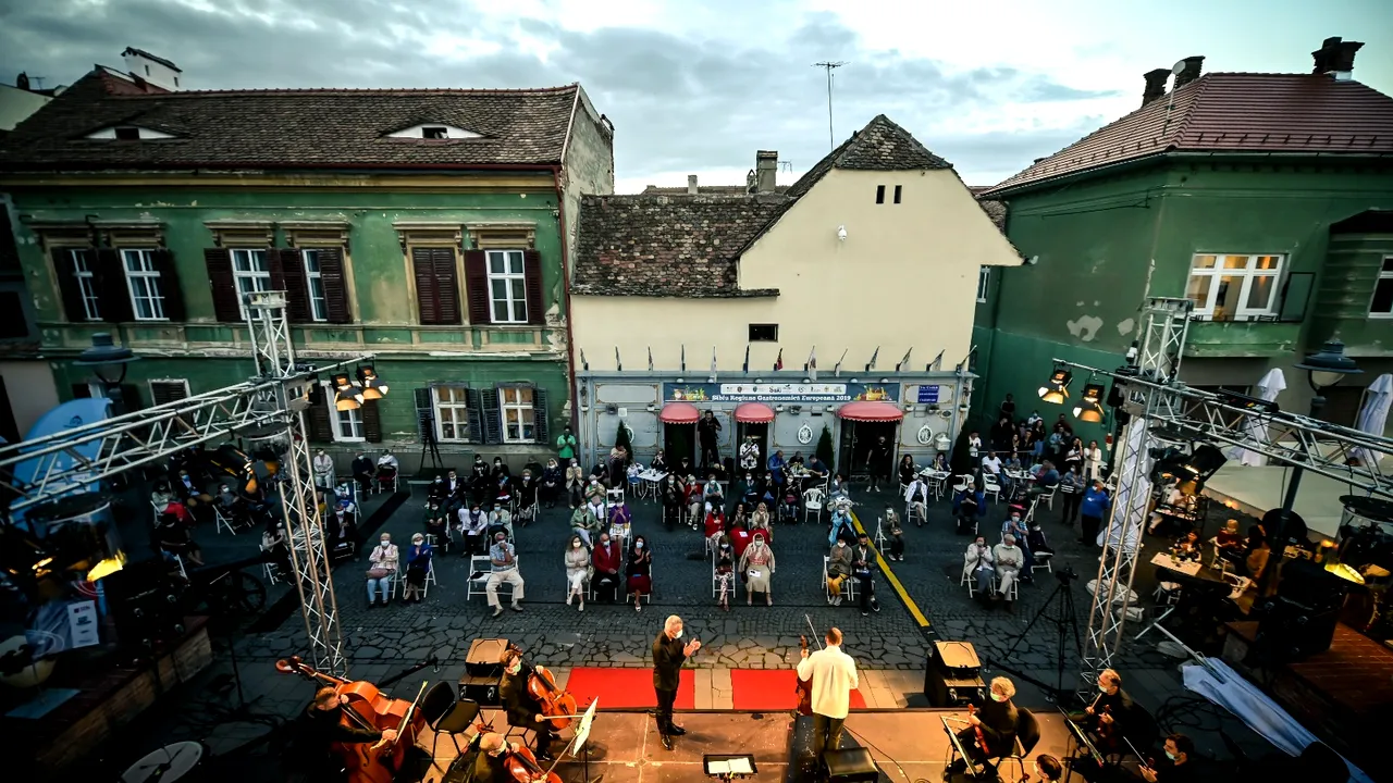Summit-ul Muzical al Vaccinării, organizat la Filarmonica din Sibiu, de Ziua Europei