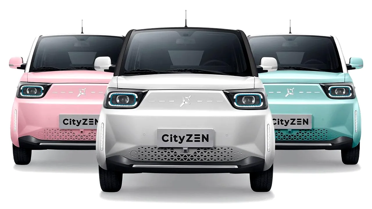 Brandul românesc Allview intră pe piaţa auto şi lansează CityZEN, o maşină electrică 