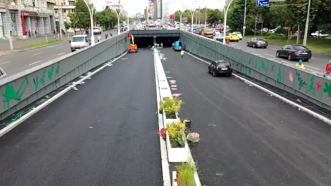 Pasajul Unirii se redeschide circulaţiei înainte de începerea noului an şcolar