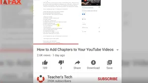 YouTube lansează Video Chapters, funcţia care te ajută să vizionezi mai uşor ce te interesează