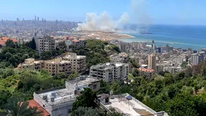 VIDEO Un nou incendiu in portul Beirut