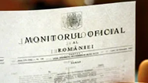 Ordonanţa privind scrisoarea suplimentară de intenţie cu FMI, publicată în Monitorul Oficial