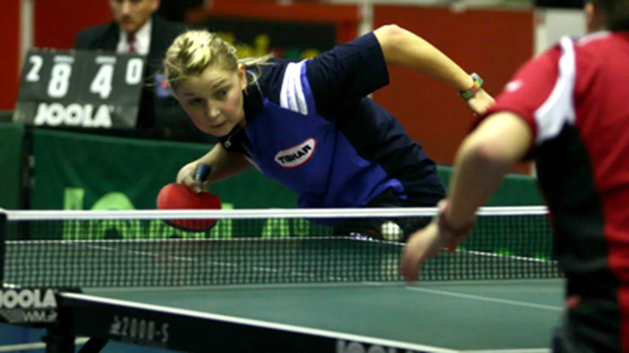 Echipa feminină de tenis de masă a României, locul 1 în grupa de la CE