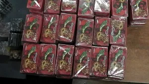 Peste 27.000 de petarde, confiscate de jandarmi, lângă complexul Europa - FOTO