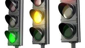 Găinărie sau formă de protest? Furt de acumulatori de la semafoarele care reduceau traficul de pe un sector de drum