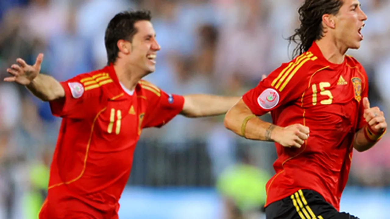 Spania a învins Italia şi s-a calificat în semifinale la Euro-2008