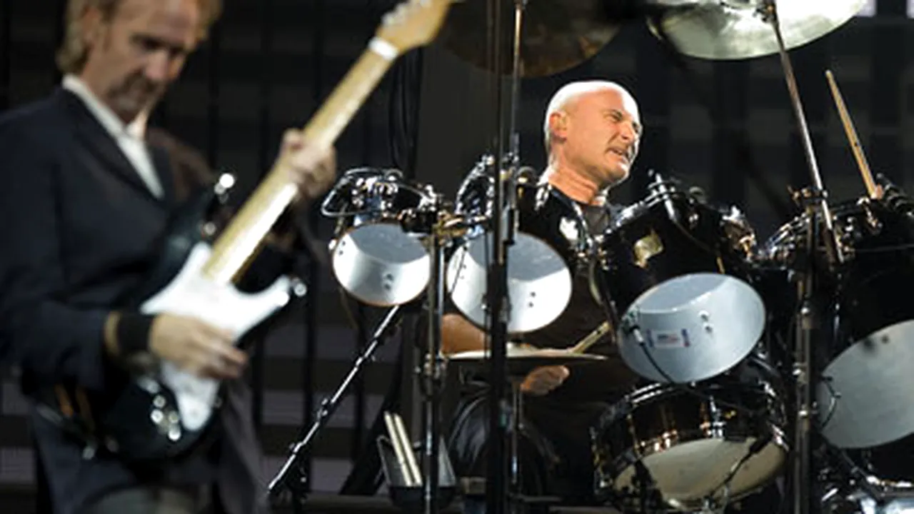 Phil Collins nu va mai cânta niciodată la tobe - GALERIE FOTO