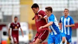 Rapid a învins CSU Craiova, scor 1-0, şi s-a calificat în optimile Cupei Ligii