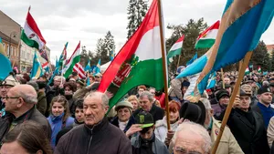 Marşuri comemorative, depuneri de coroane şi recitaluri, de Ziua Maghiarilor de Pretutindeni