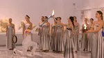 Torța olimpică pentru JO 2026 a fost aprinsă la Atena în interiorul Muzeului Arheologic, fără public