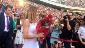 Momentul serii pe Arena Naţională. SHOW inedit Simona Halep-Ion Ţiriac, din postura de comentatori ai FINALEI de la Wimbledon