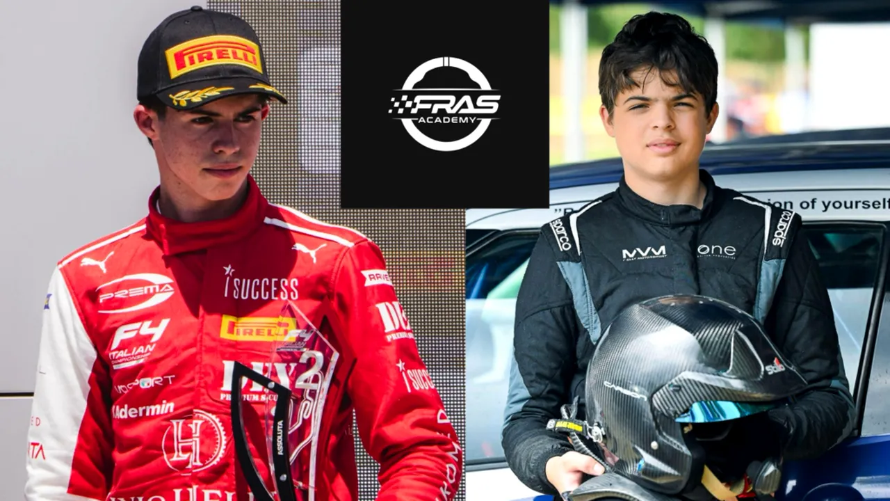 David Cosma Cristofor și Oliver Diaconescu, primii sportivi selectați în Academia FRAS, pentru performanța în motorsport