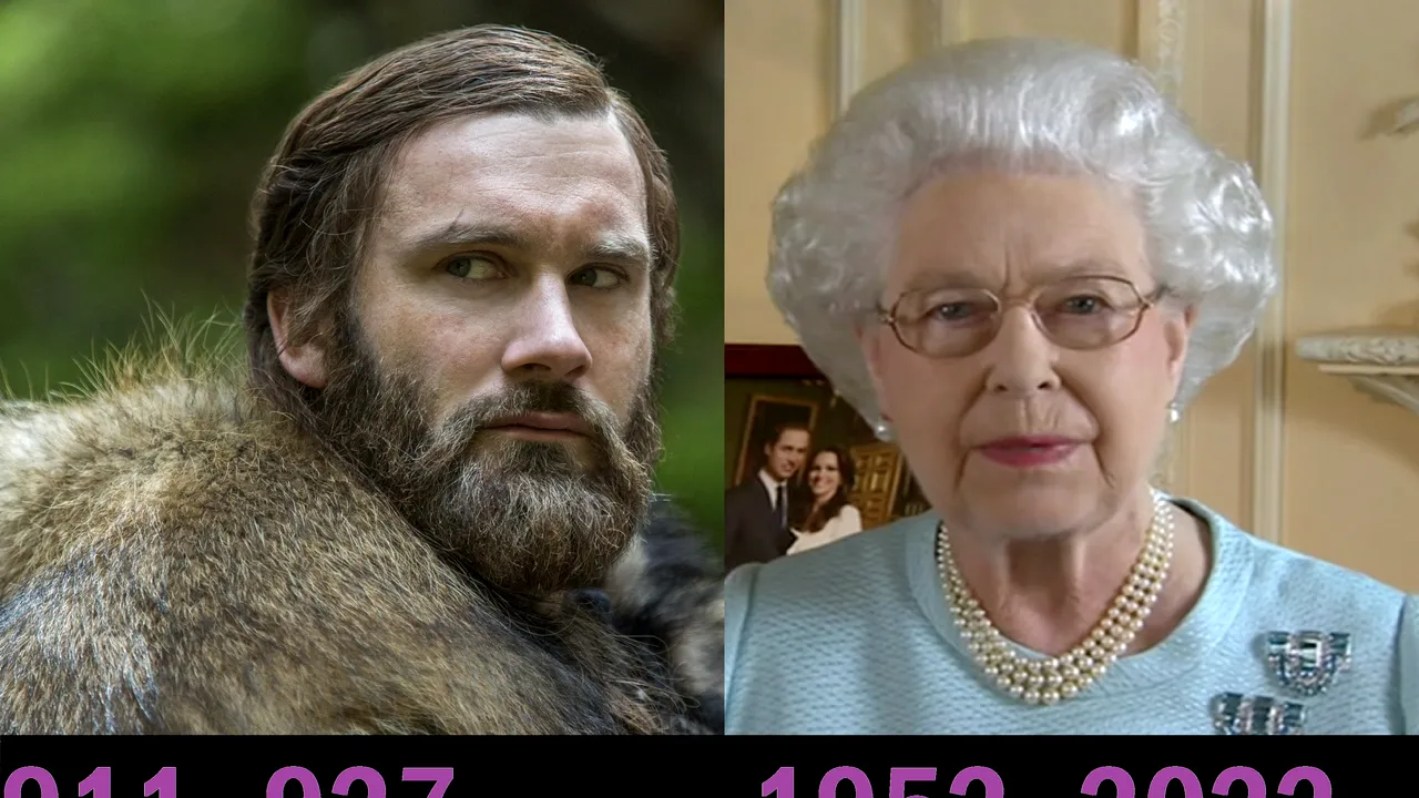 Unul dintre strămoşii îndepărtaţi ai reginei Elizabeth a II-a a fost vikingul Rollo