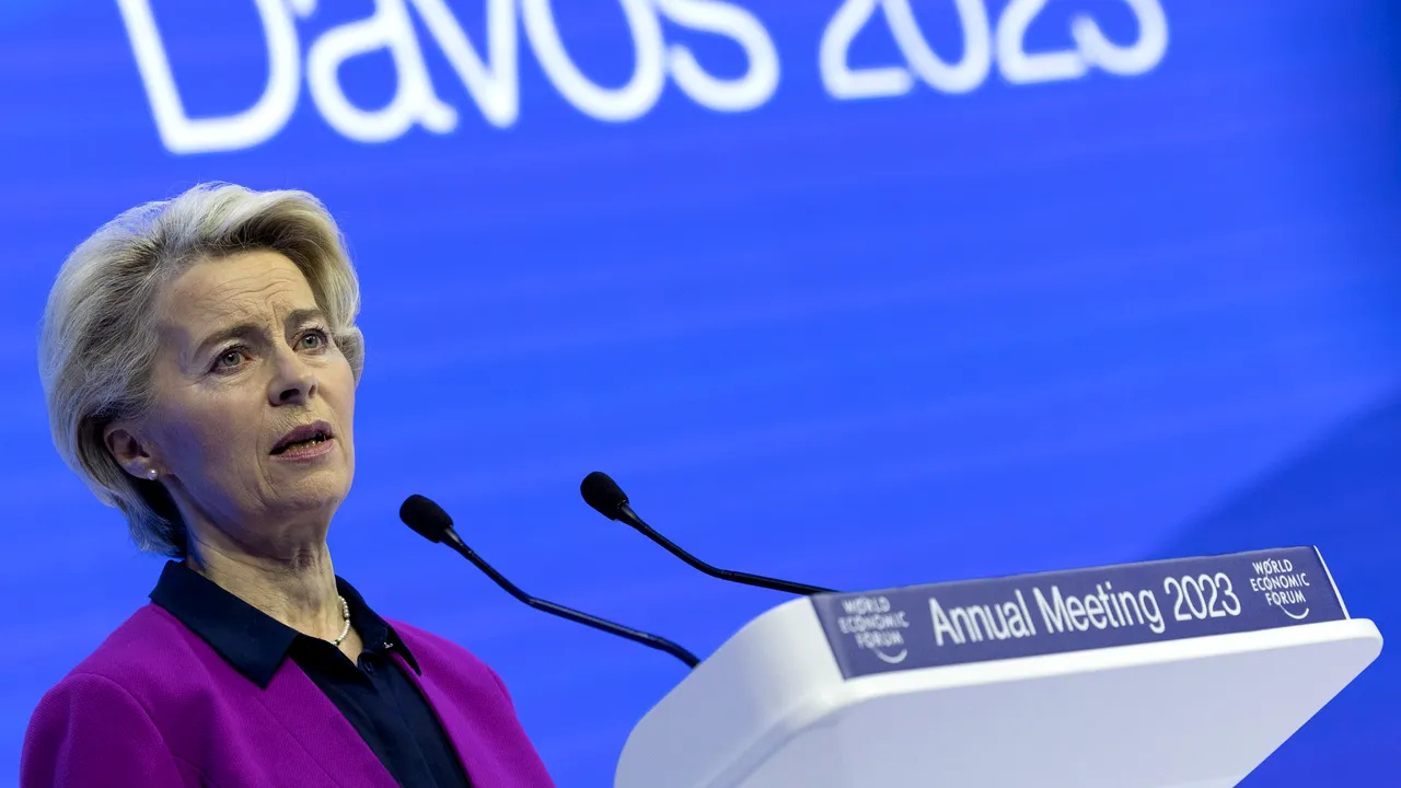 Ursula von der Leyen, la Davos: UE preferă remedierea problemelor, nu decuplarea de China