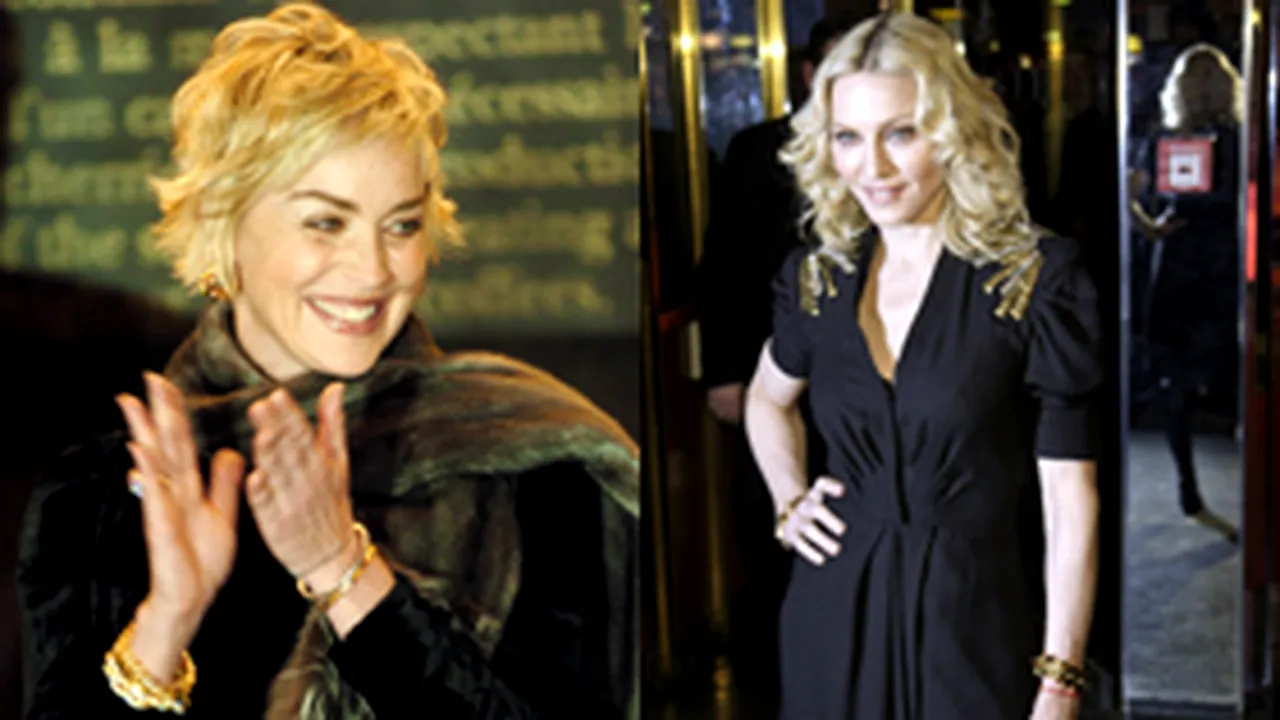 Sharon Stone şi Madonna vor fi gazdele galei amfAR 2008