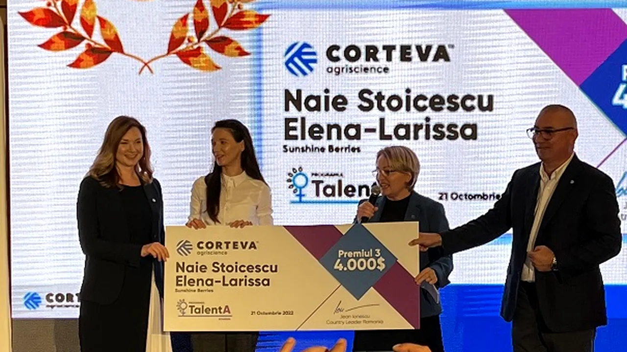 Corteva Agriscience a acordat 15.000$ pentru dezvoltarea afacerii femeilor fermiere
