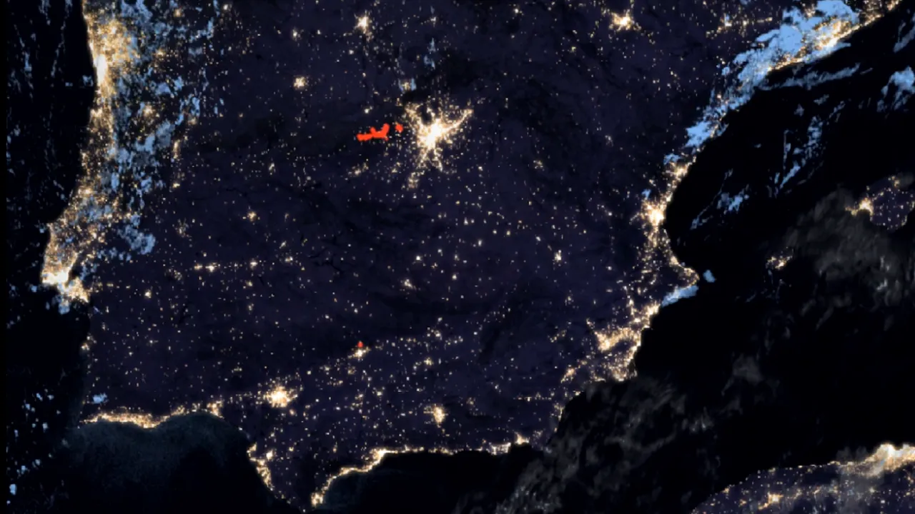 Cum arată din satelit incendiile din Spania. Dezastrul din Madrid și Ávila, cele mai grave din istoria țării