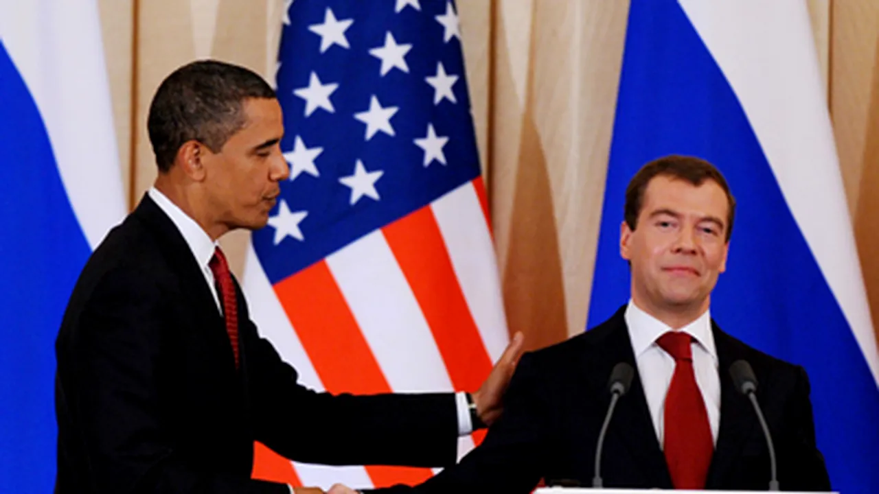Obama: Preşedintele rus este Dmitri Medvedev, nu Vladimir Putin