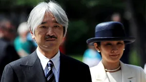 Romanian President Welcomes Prince Akishino Of Japan And Princess Kiko