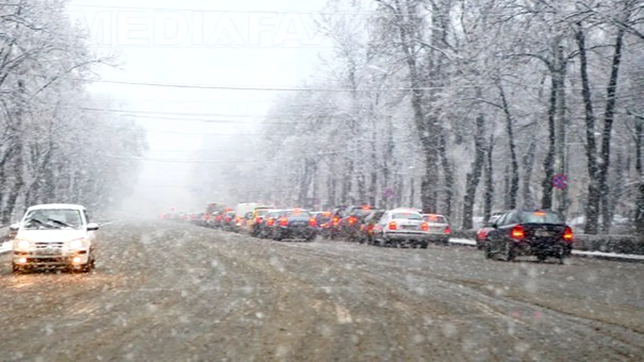 Atenţie, şoferi! Control la cauciucurile de iarnă în Bucureşti. Ce amenzi riscă cei fără anvelope corespunzătoare